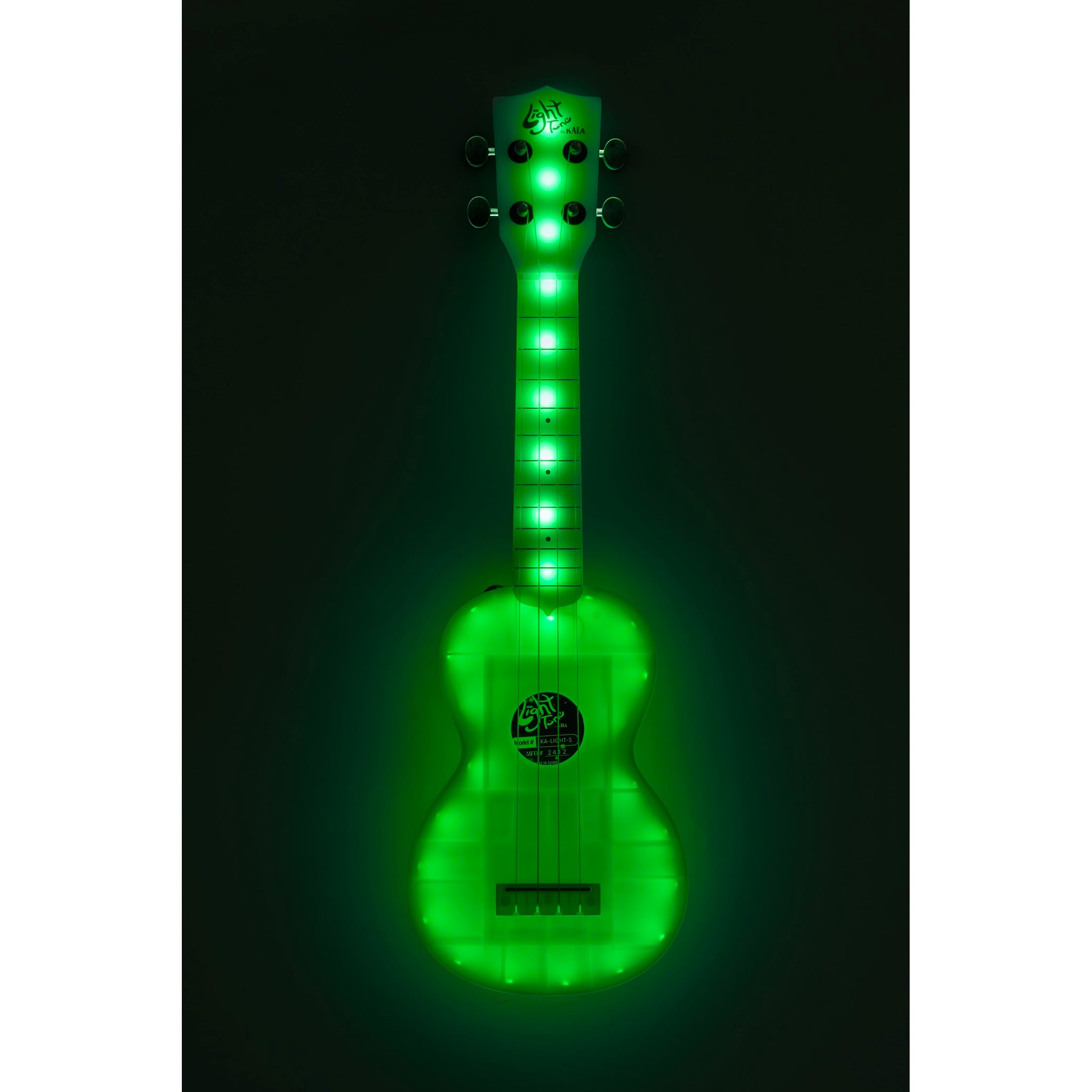 Kala Light Tone Color-Changing Light-Up Soprano Ukulele w/ Tote Bag – KA-LIGHT-S