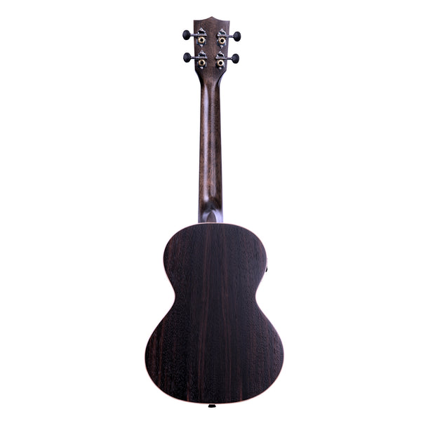 Kala Striped Ebony Tenor Ukulele with EQ – KA-EBY-TE