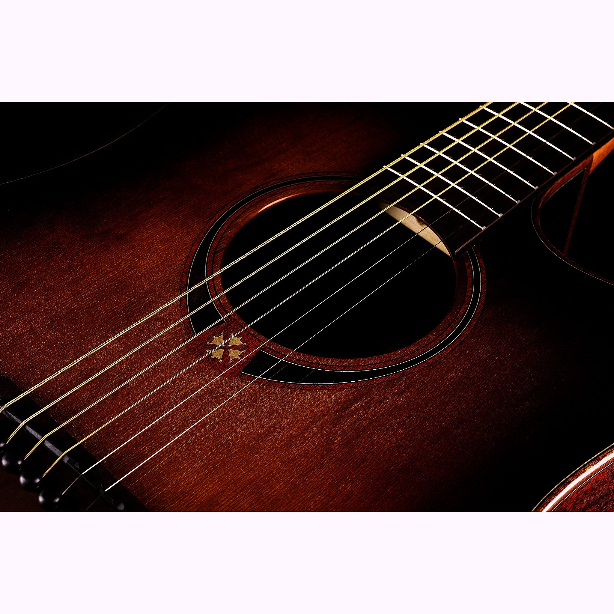 Lag Tramontane 118 T118DCE-BRS Acoustic-Electric Guitar – Brown Shadow