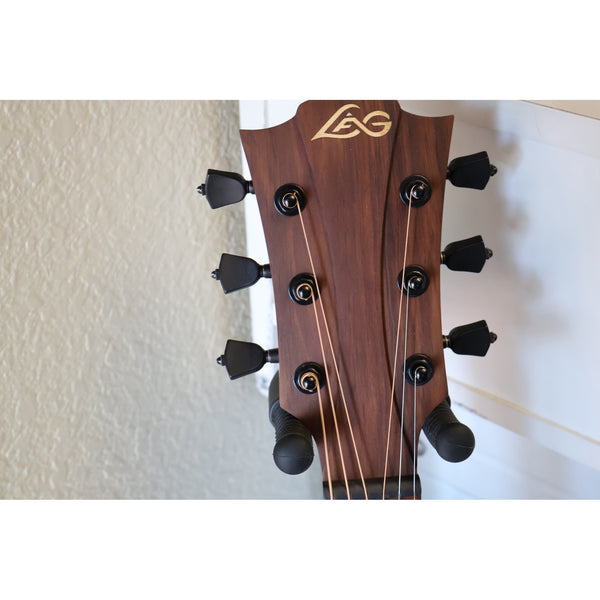 LAG T118ACE-BRS Auditorium Cutaway Acoustic-Electric Guitar Brown Shadow