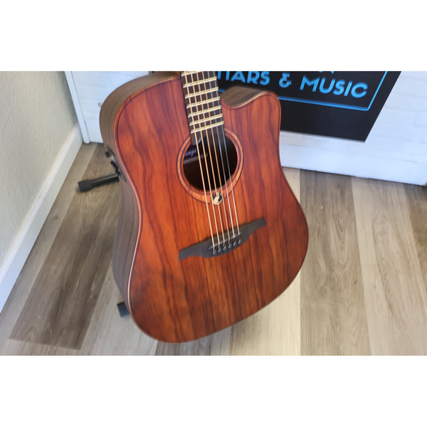 LAG Sauvage DCE Dreadnought Cutaway Acoustic-Electric Guitar