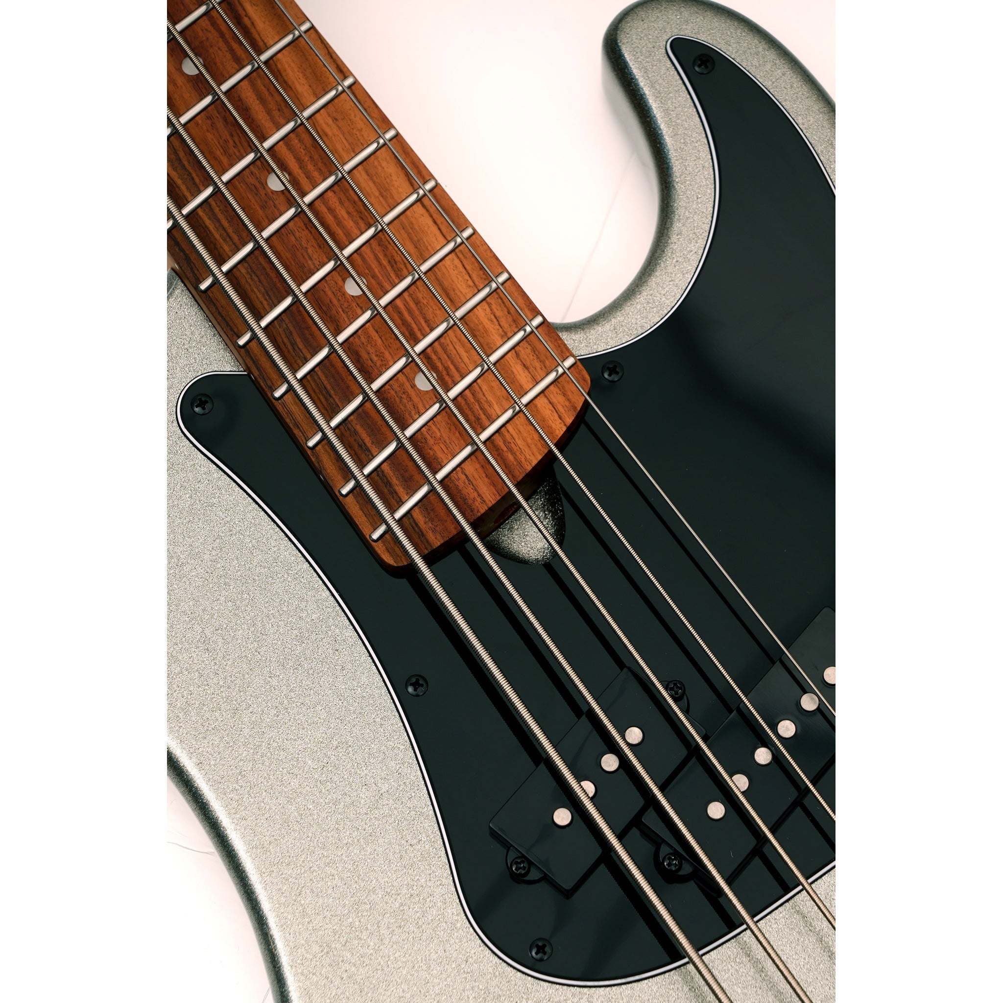 Tagima Predator 5 UQ multiscale 5-string bass in Metallic Deep Silver - image 3