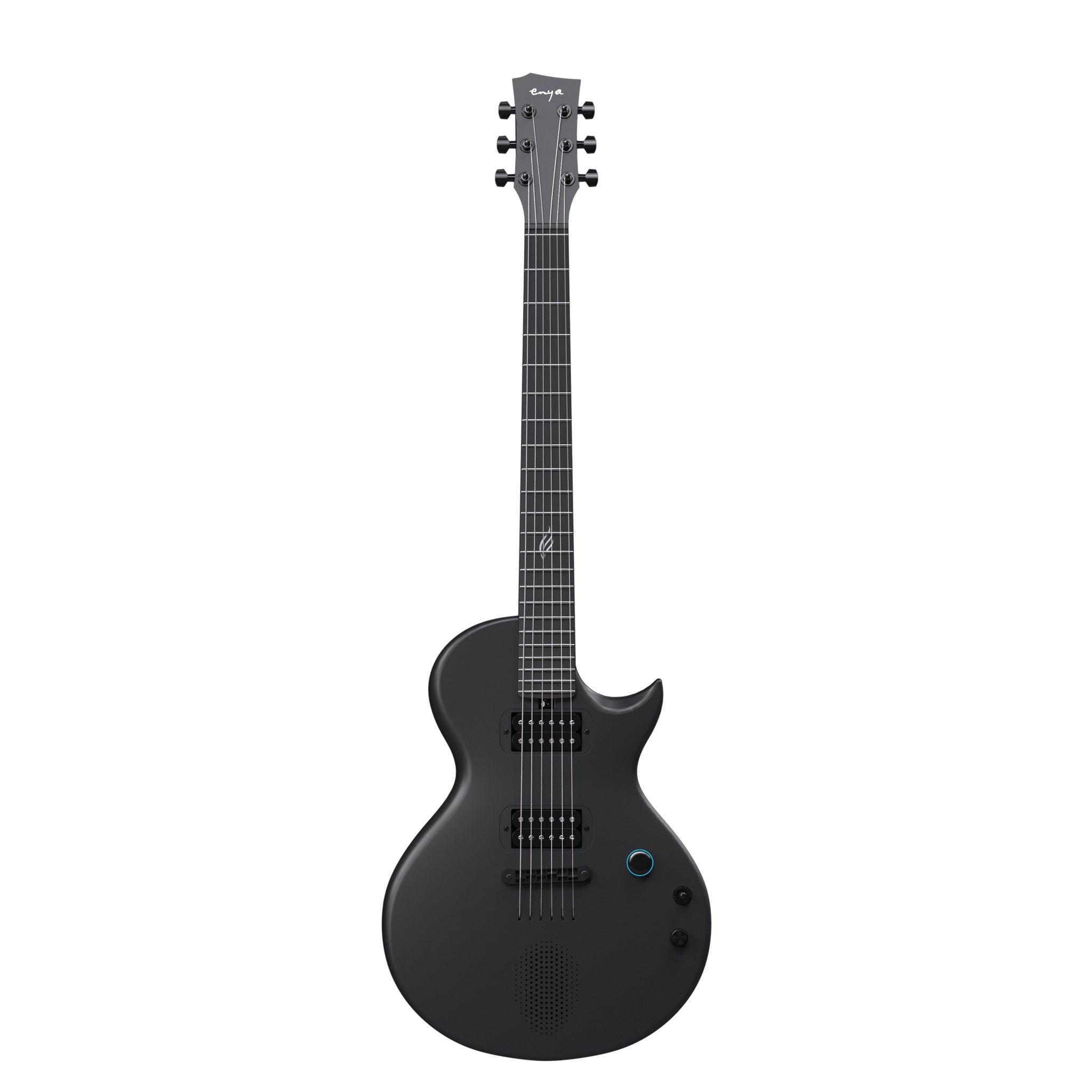 Enya Nova Go Sonic Smart Electric Guitar Black body detail