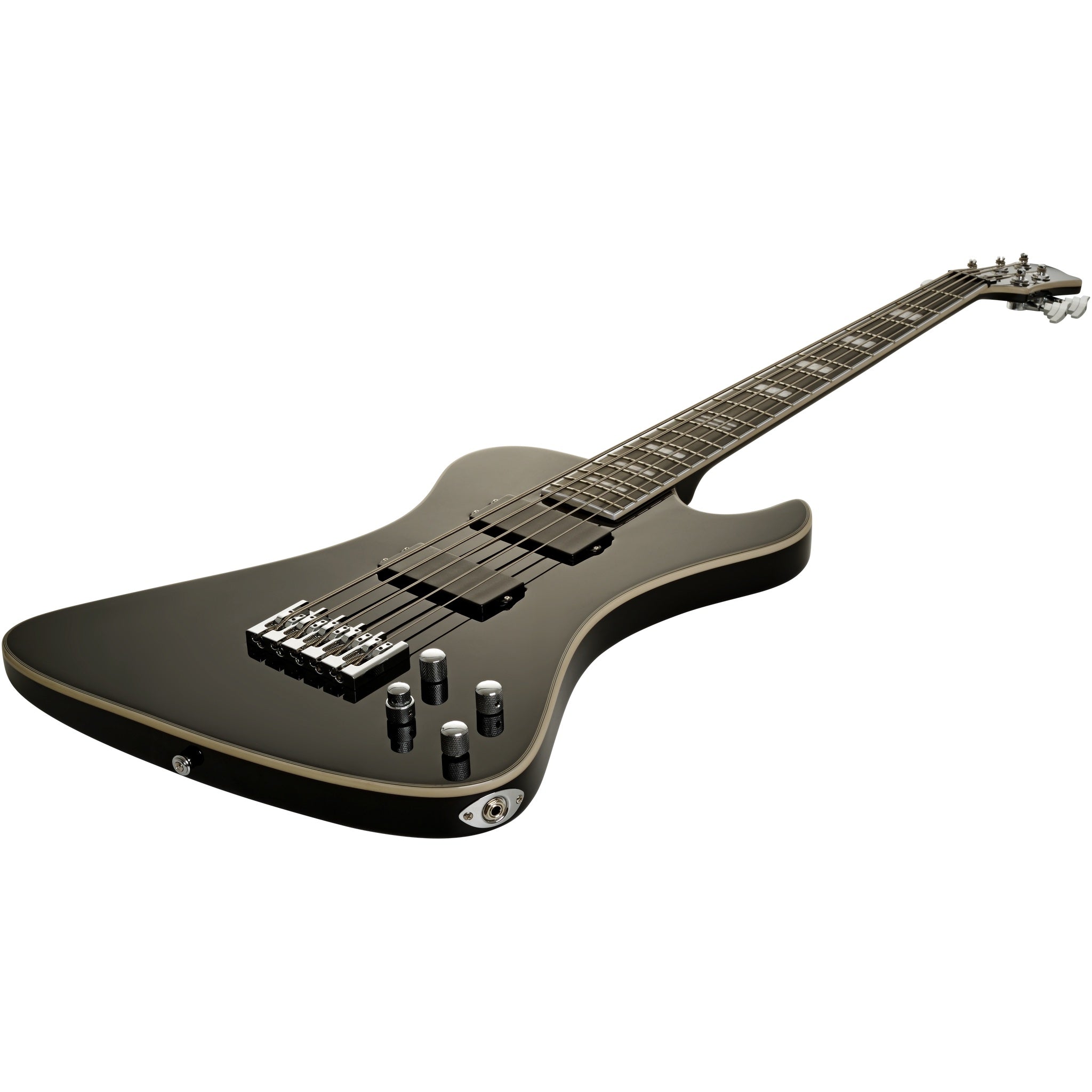 Hagstrom Nekromant 5 5-string right-handed bass guitar in Black Gloss
