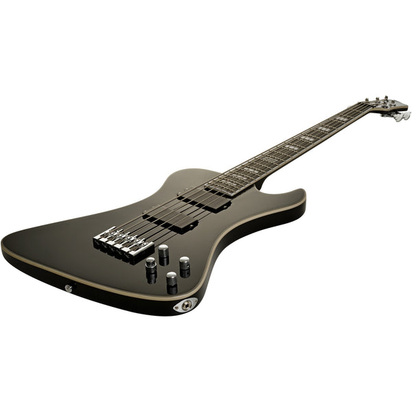 Hagstrom Nekromant 5 5-string right-handed bass guitar in Black Gloss