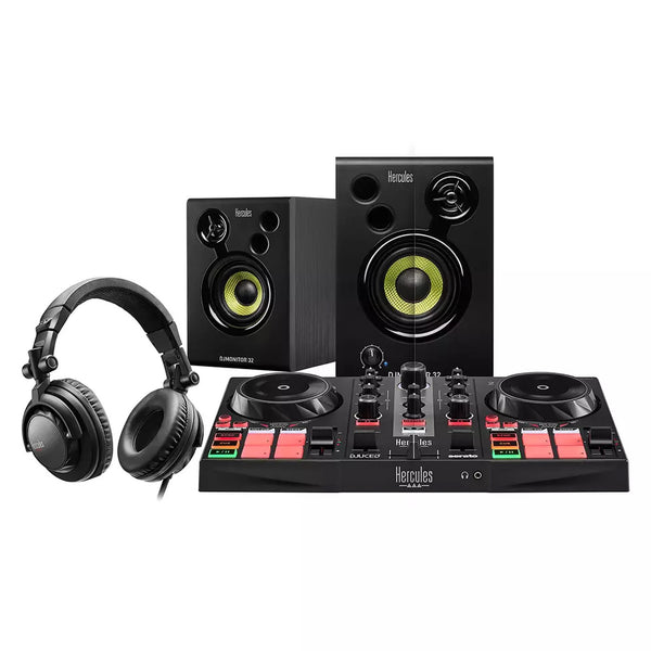 Hercules DJLearning Kit MK2 Complete DJ Starter Bundle