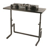 Quik Lok DJ233 DJ Performance Workstation with Perforated Shelf