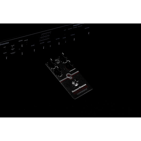 Studio Bass Compressor Pedal – Parallel Blend, 3-Mode EQ Toggle, Studio-Grade Compression