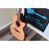 LAG T118ACE Auditorium Cutaway Acoustic-Electric Guitar – Natural
