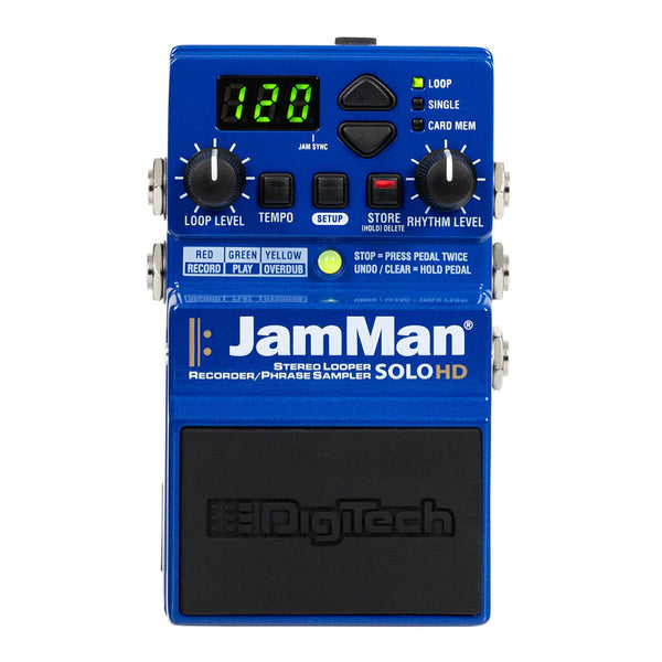 DigiTech JamMan Solo HD Compact Stereo Looper Pedal