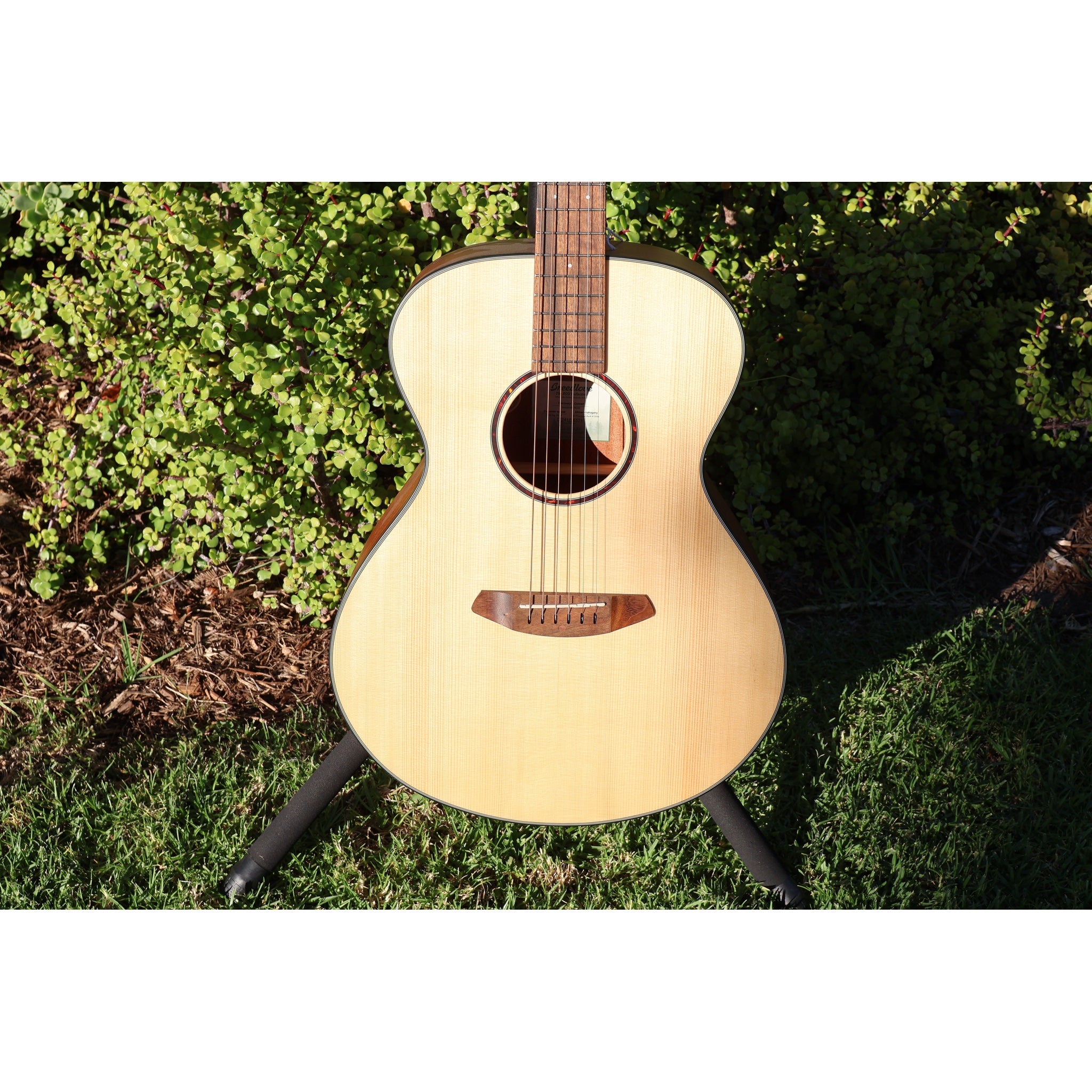 Breedlove Discovery S Concert Acoustic-Electric Guitar – Natural Satin