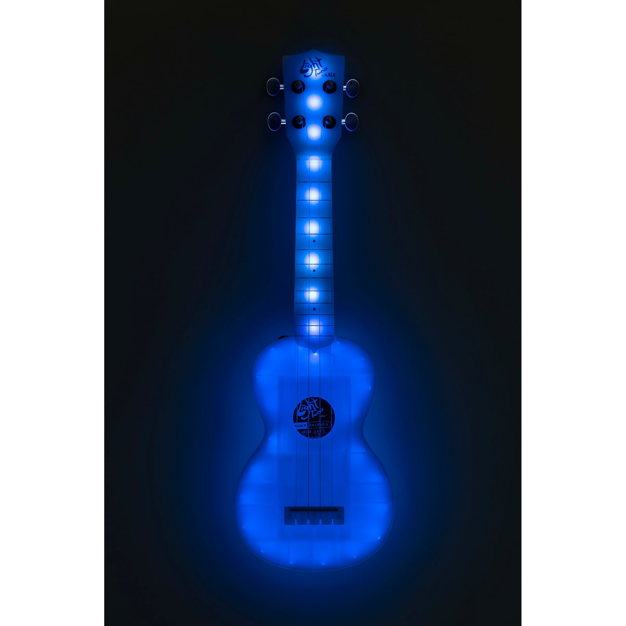 Kala Light Tone Color-Changing Light-Up Soprano Ukulele w/ Tote Bag – KA-LIGHT-S