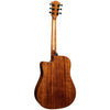 Lâg Tramontane Special Red Burst Dreadnought Cutaway Acoustic-Electric Guitar