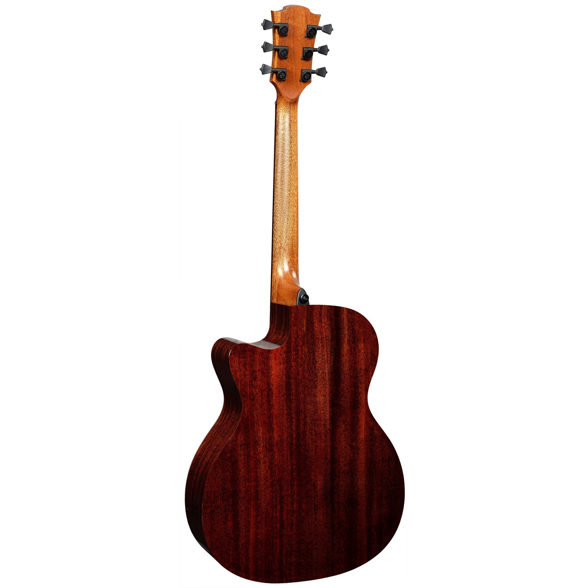 LAG T118ACE Auditorium Cutaway Acoustic-Electric Guitar – Natural