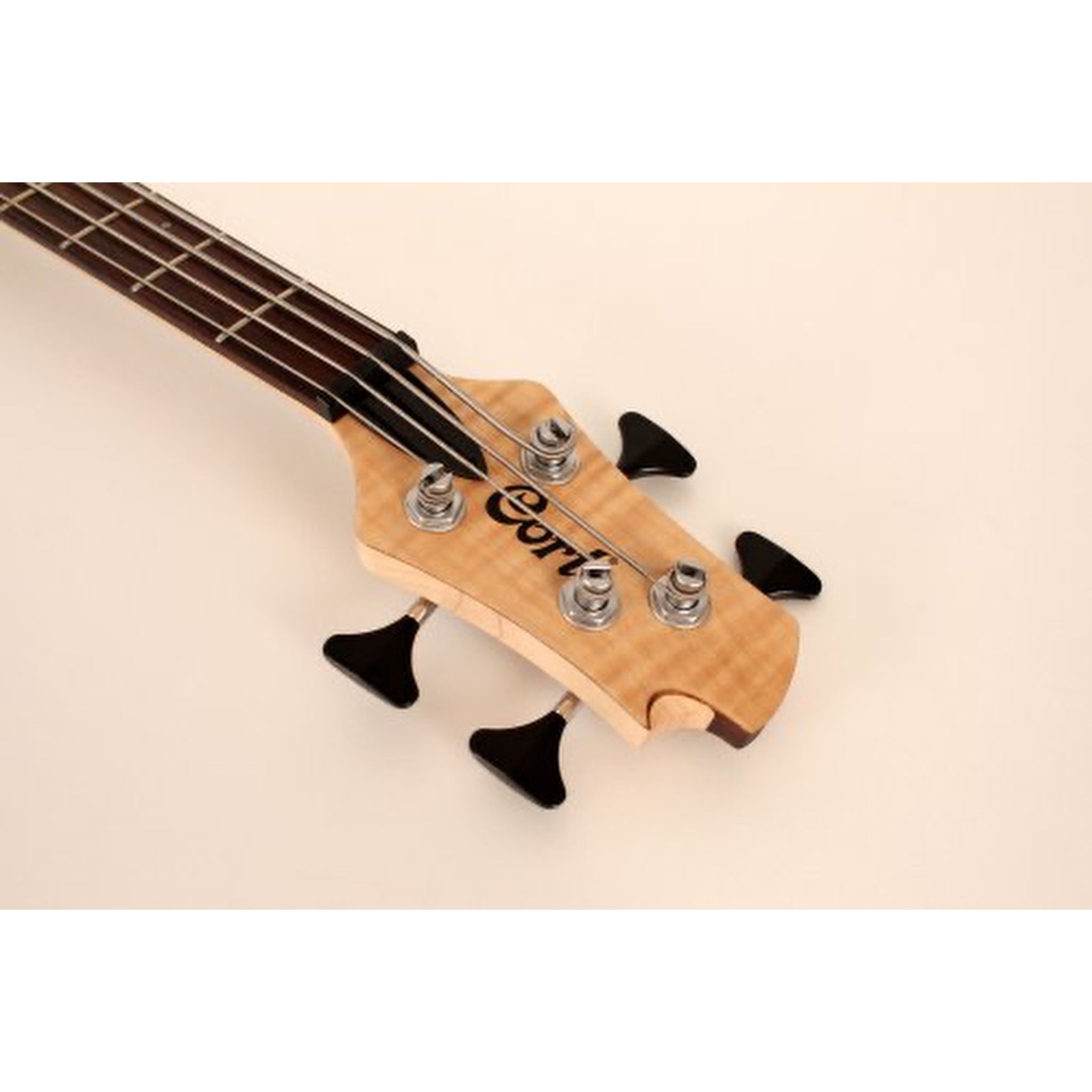 Cort A4 Plus FMMH Artisan Series Bass Guitar – Open Pore Natural