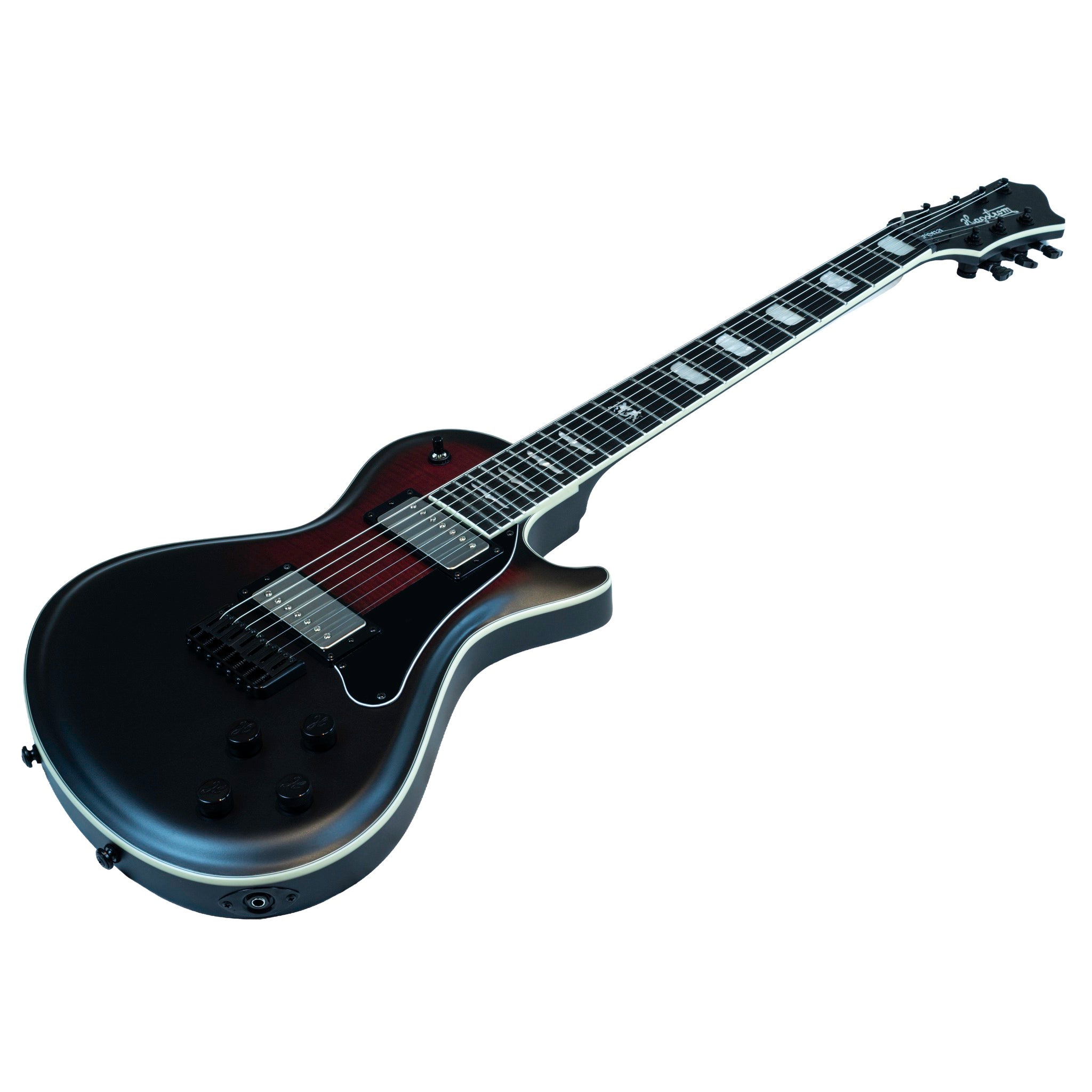 Hagstrom Krona 7-String Electric Guitar – Burnt Blood