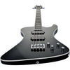 Hagstrom Nekromant 4 4-string right-handed bass guitar in Black Gloss