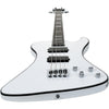 Hagstrom Nekromant 4 4-string right-handed bass guitar in White Gloss