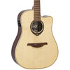 Lâg T218DCE Tramontane 218 Dreadnought Acoustic-Electric Guitar – Natural Gloss