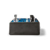 MXR M226 Flanger/Doubler Analog Effects Pedal guitar effects pedal with a blue control panel, featuring a silver footswitch on the left and a black rotary knob on the right, photographed on a white background.