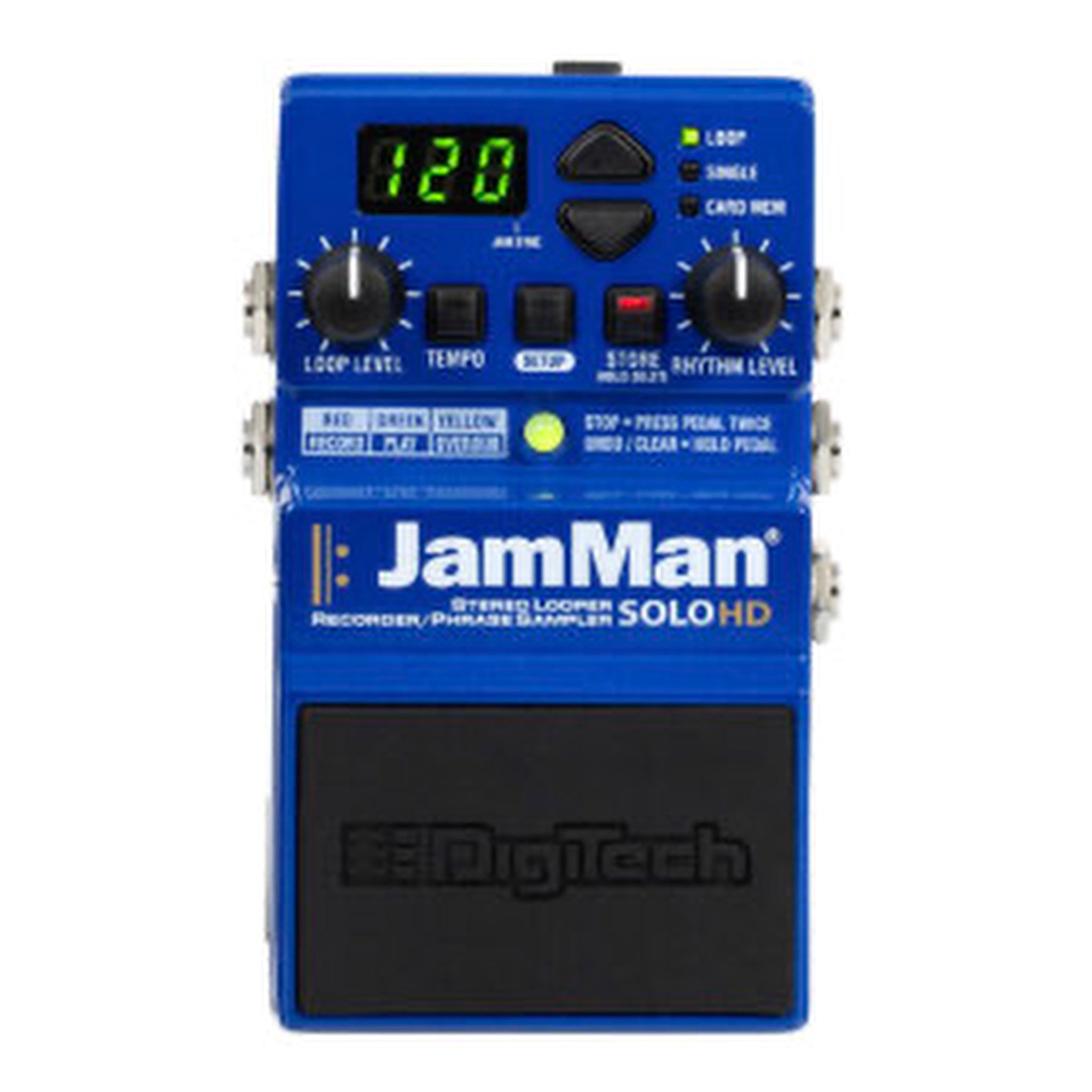 DigiTech JamMan Solo HD Compact Stereo Looper Pedal