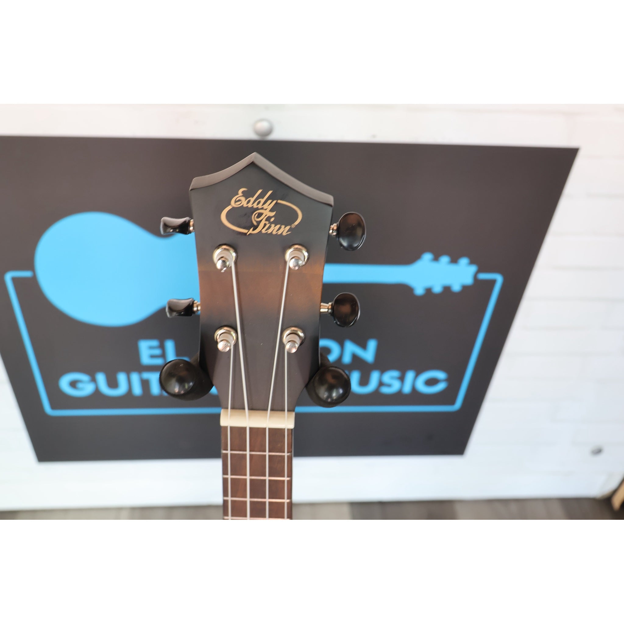 Eddy Finn Yellow Burst Concert Ukulele
