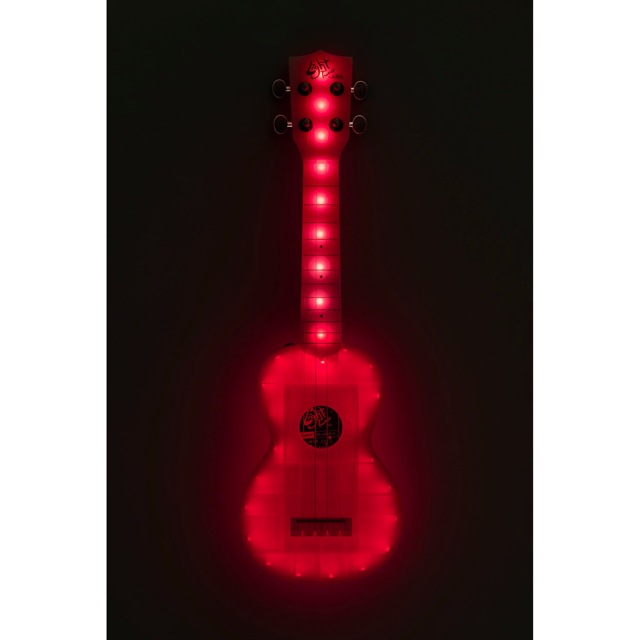 Kala Light Tone Color-Changing Light-Up Soprano Ukulele w/ Tote Bag – KA-LIGHT-S