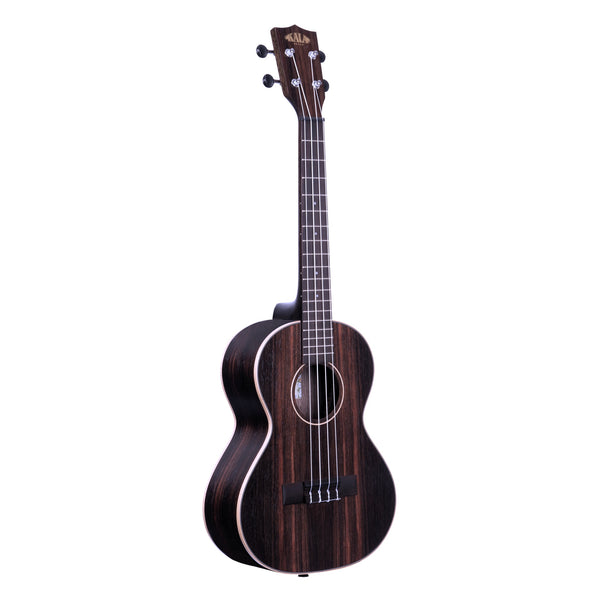 Kala Striped Ebony Tenor Ukulele with EQ – KA-EBY-TE