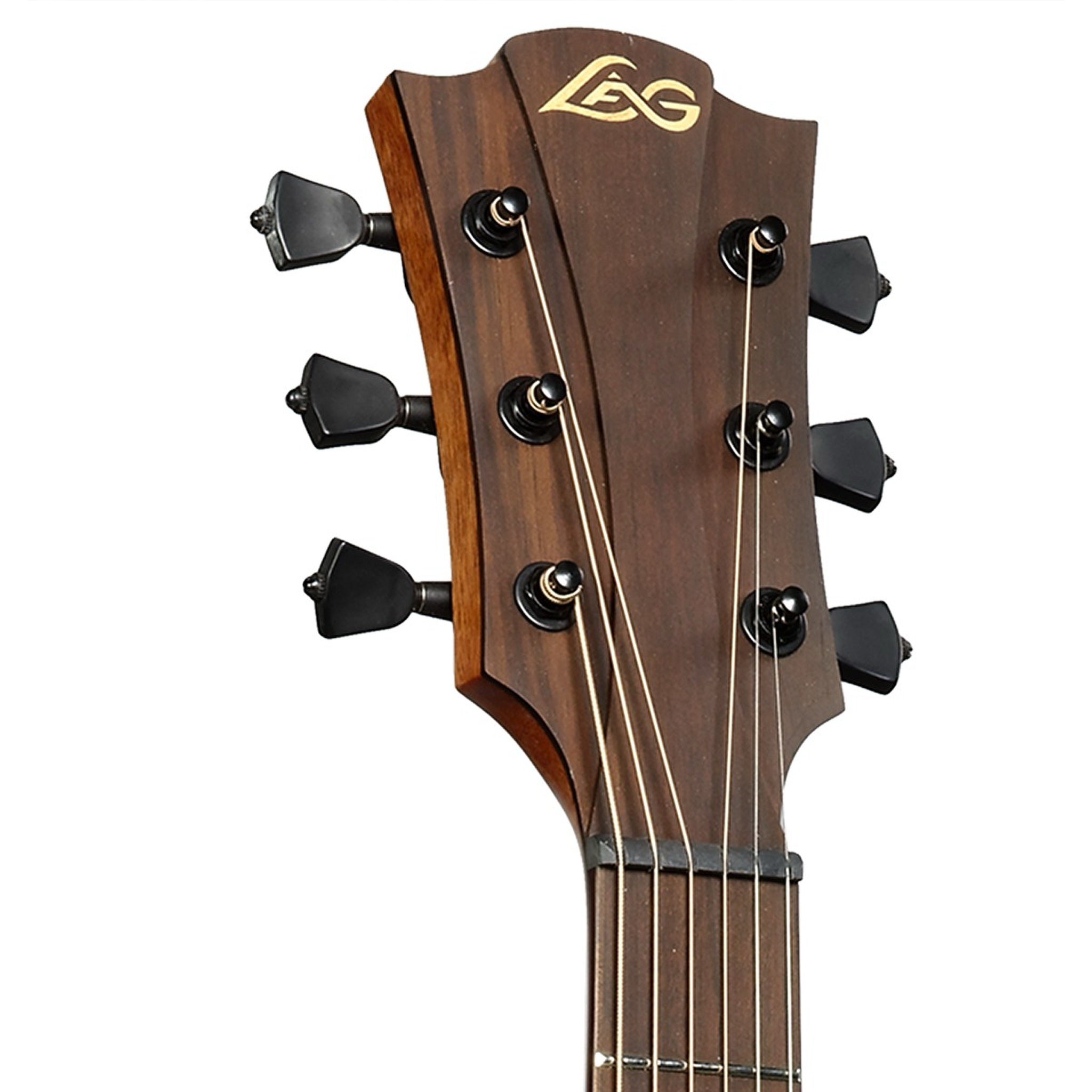 LAG T118ACE Auditorium Cutaway Acoustic-Electric Guitar – Natural