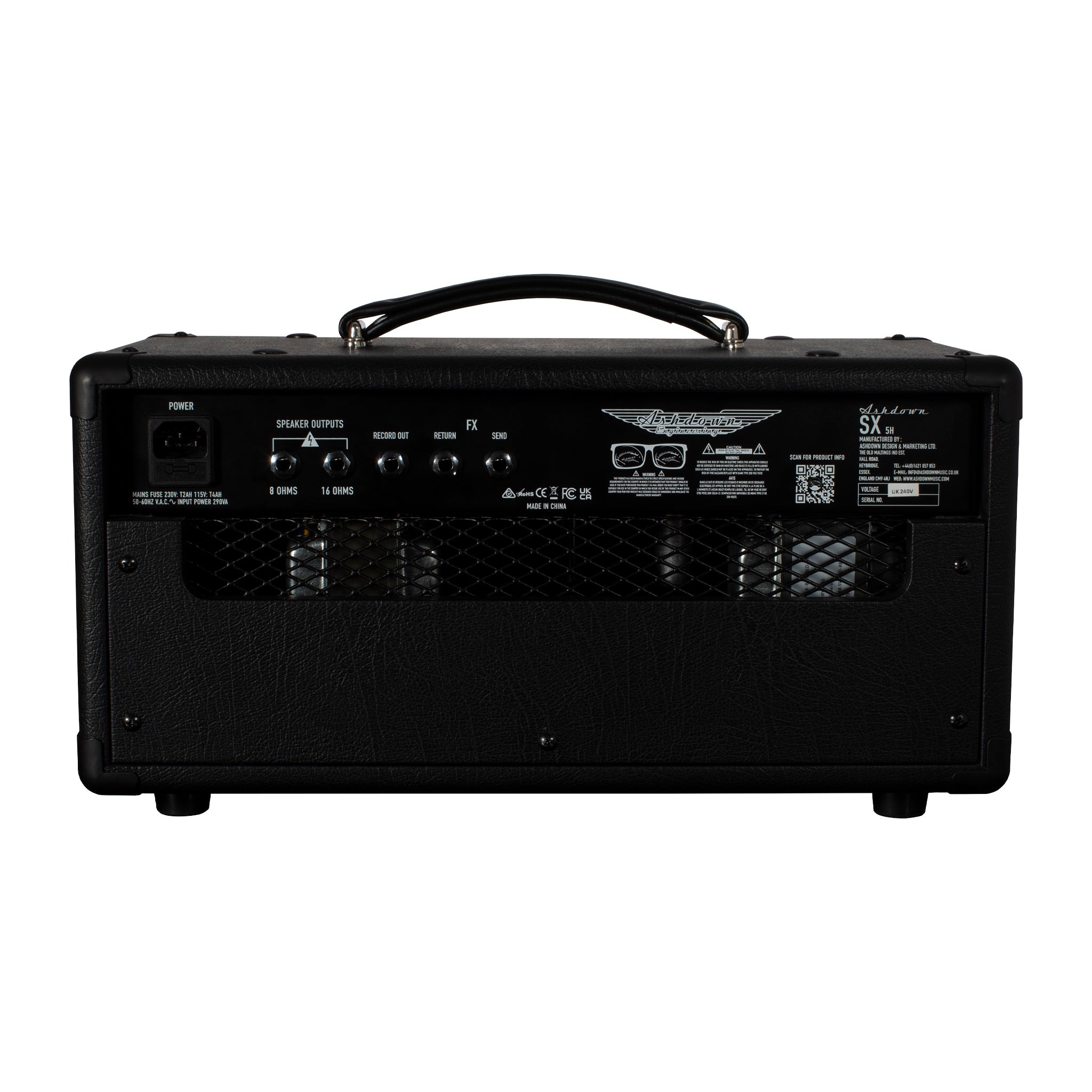 Ashdown SX-5H 5-Watt All-Tube Guitar Amp Head