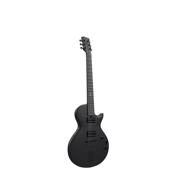Enya Nova Go Sonic Smart Electric Guitar Black headstock detail