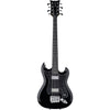 Hagstrom H8-II 8-String Bass Guitar – Black Gloss – Hardshell Case Included
