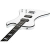 Hagstrom Nekromant 4 4-string right-handed bass guitar in White Gloss