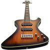 Hagstrom Nekromant 5 5-string right-handed bass guitar in Tobacco Sunburst