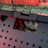 Quik Lok DJ233 DJ Performance Workstation with Perforated Shelf