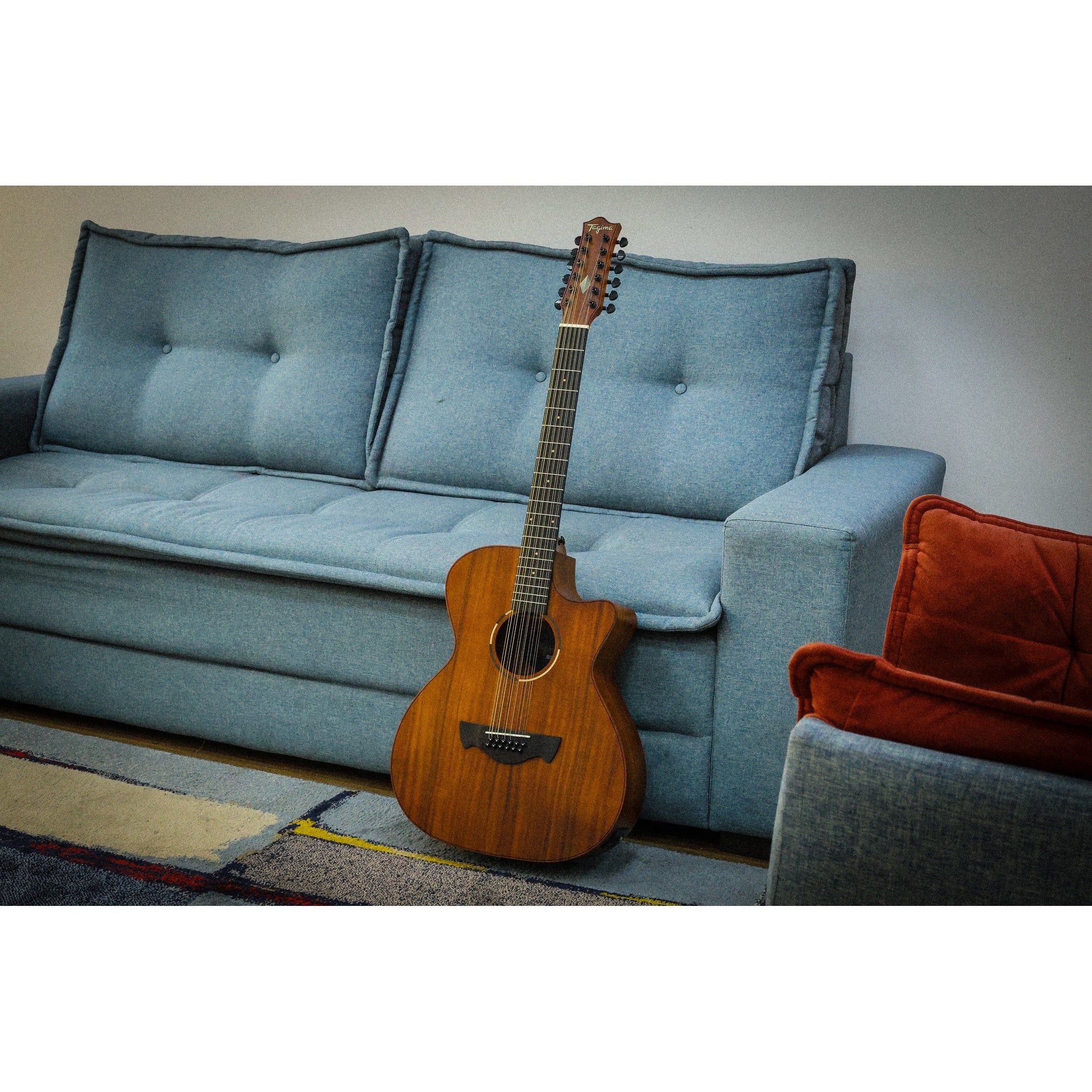Tagima Solaris XII 12-string acoustic-electric guitar in Natural Open Pore - image 5