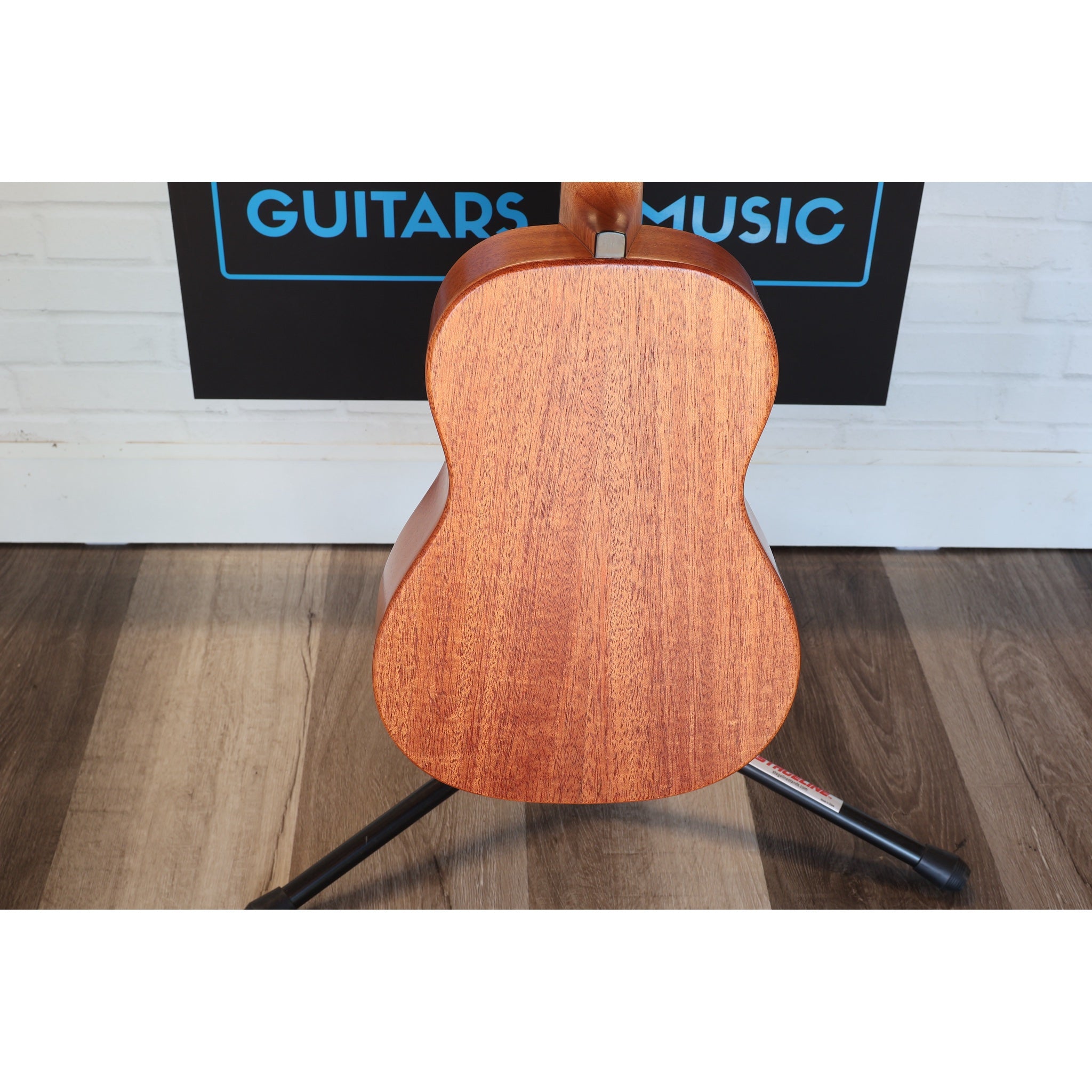 Kala All Solid Mahogany Waterfall Baritone Ukulele - KA-WF-AMHG-B_W/BAG