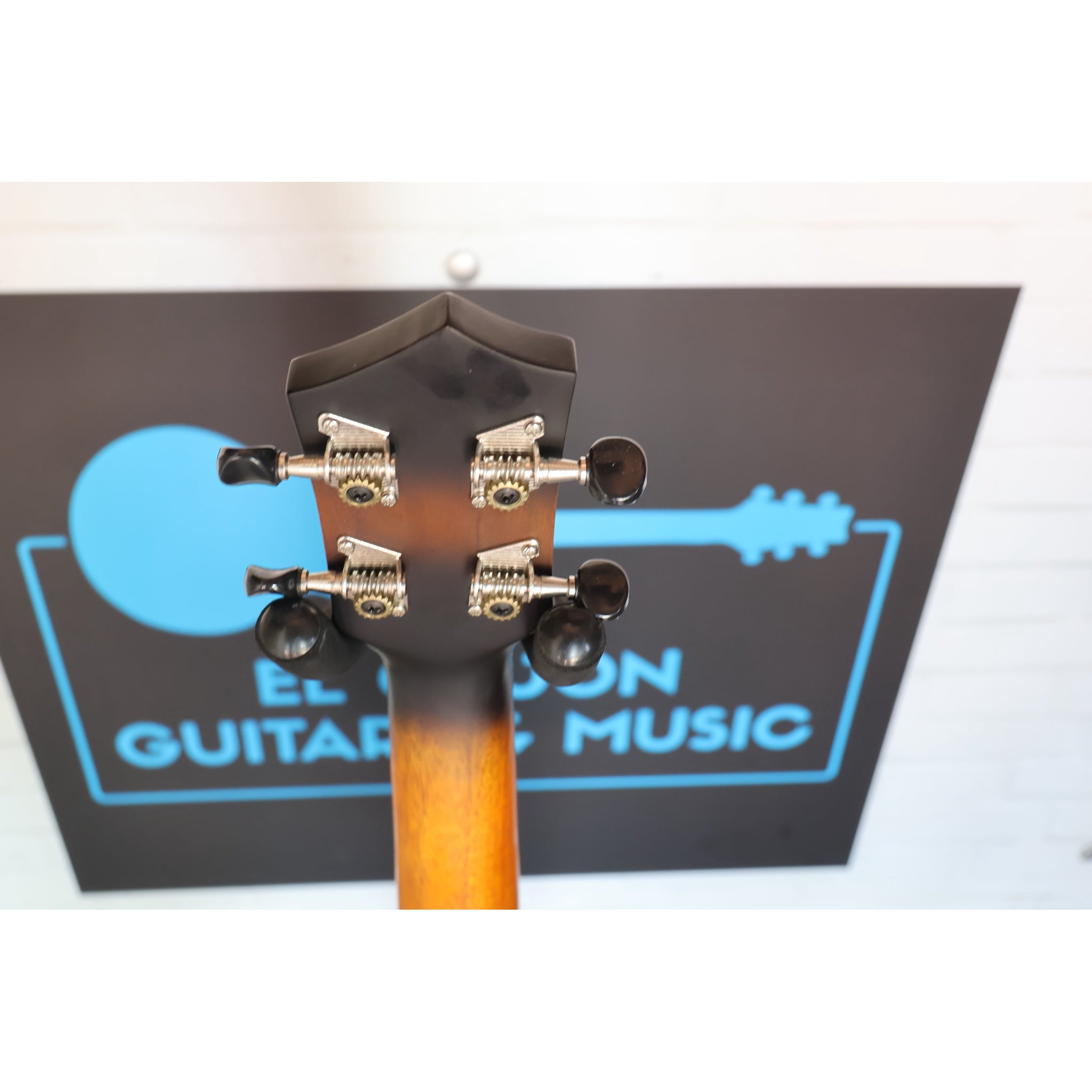 Eddy Finn Yellow Burst Concert Ukulele