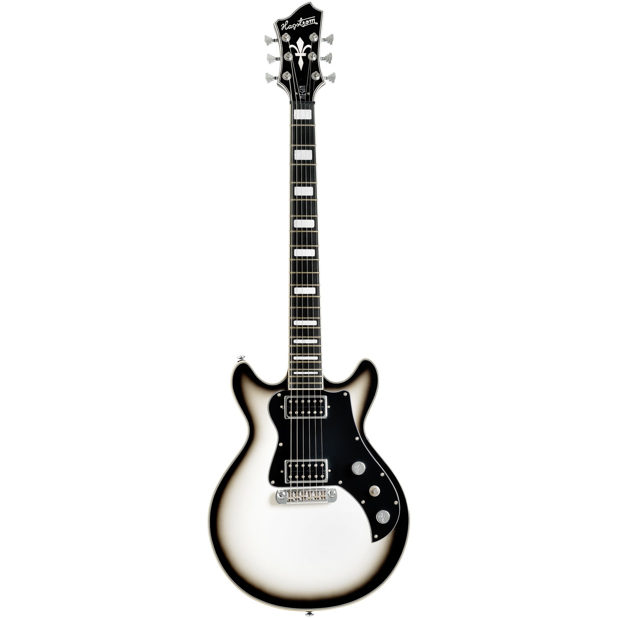 Hagstrom Megin Electric Guitar – Grey Burst