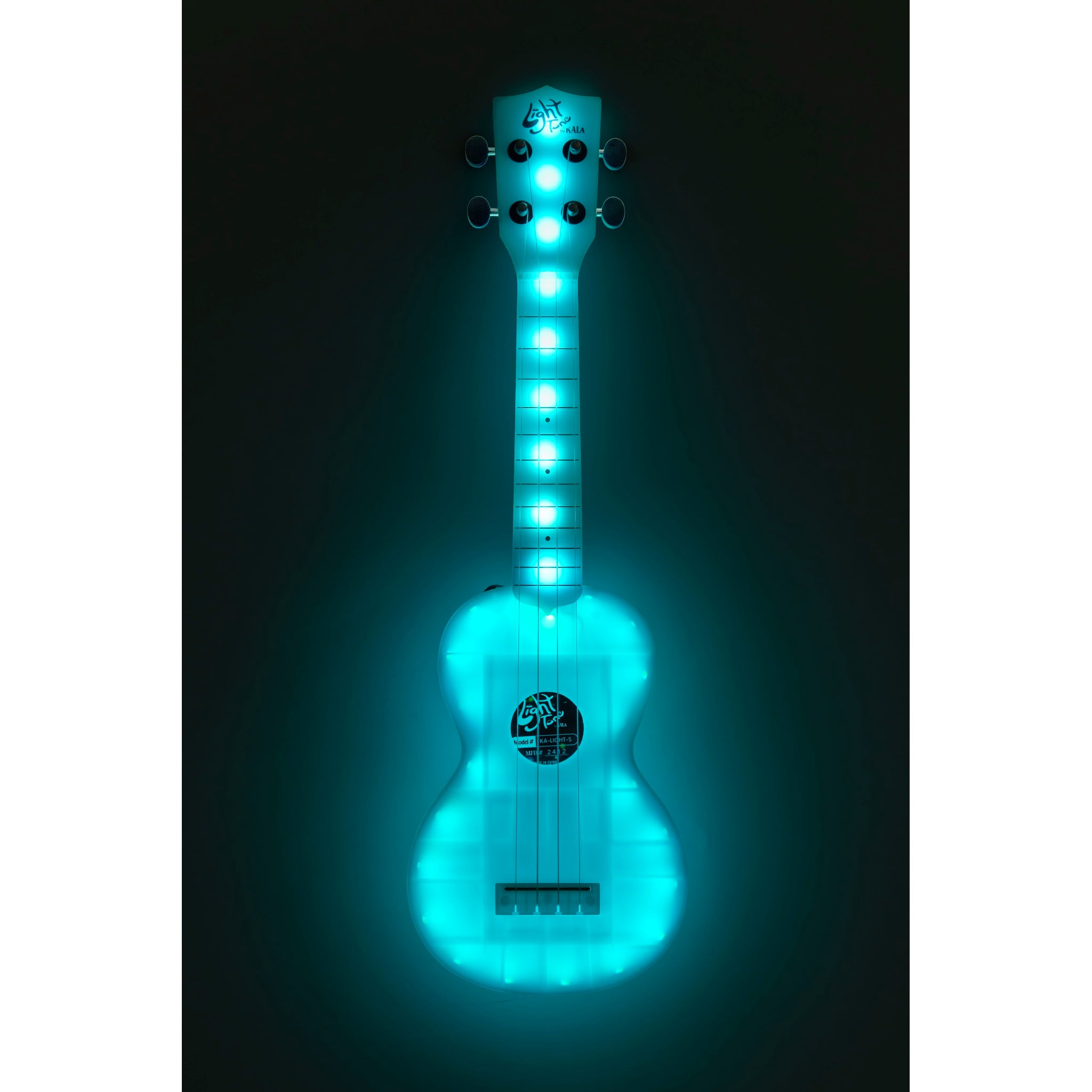 Kala Light Tone Color-Changing Light-Up Soprano Ukulele w/ Tote Bag – KA-LIGHT-S