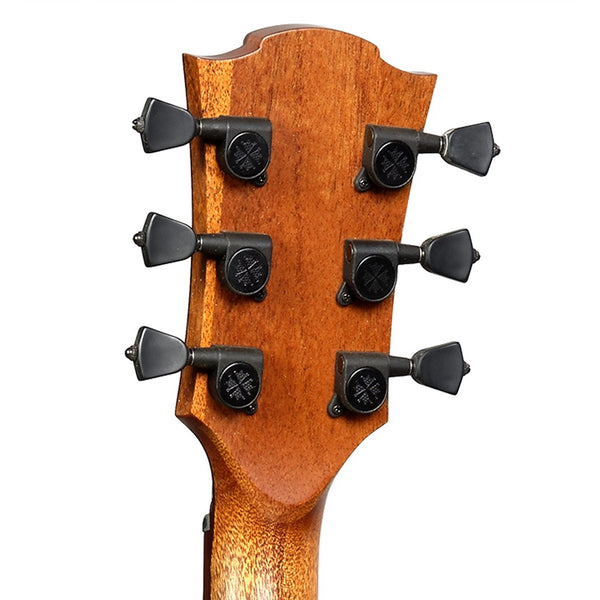 LAG T118ACE Auditorium Cutaway Acoustic-Electric Guitar – Natural