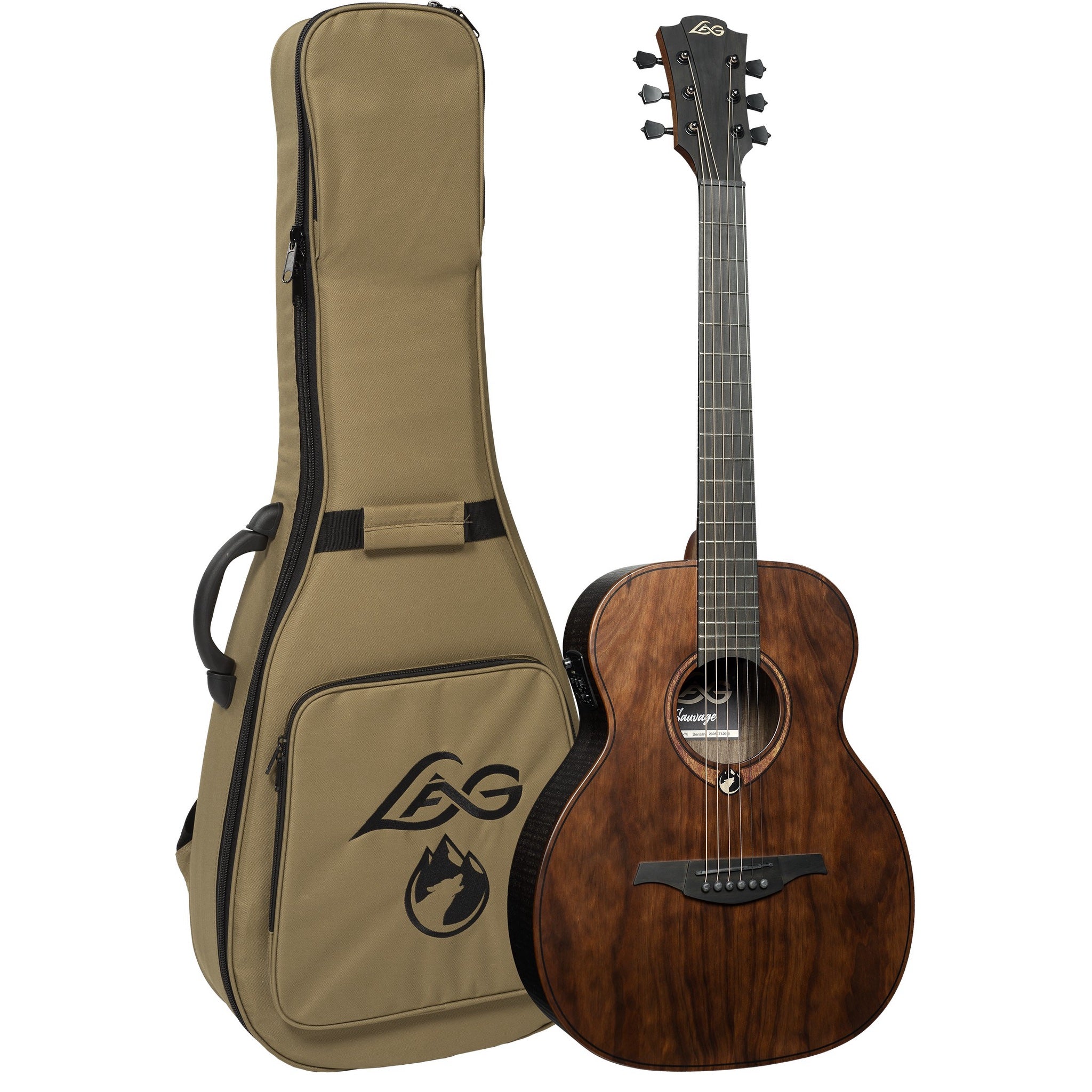 LAG Sauvage TE Travel Acoustic-Electric Guitar