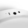 Enya Nova Go Sonic Smart Electric Guitar in Pearl White neck and fretboard detail