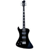 Hagstrom Nekromant 4 4-string left-handed bass guitar in Black Gloss