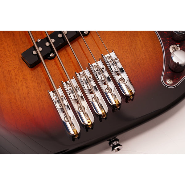Tagima Predator 5 UQ multiscale 5-string bass in Sunburst - image 6