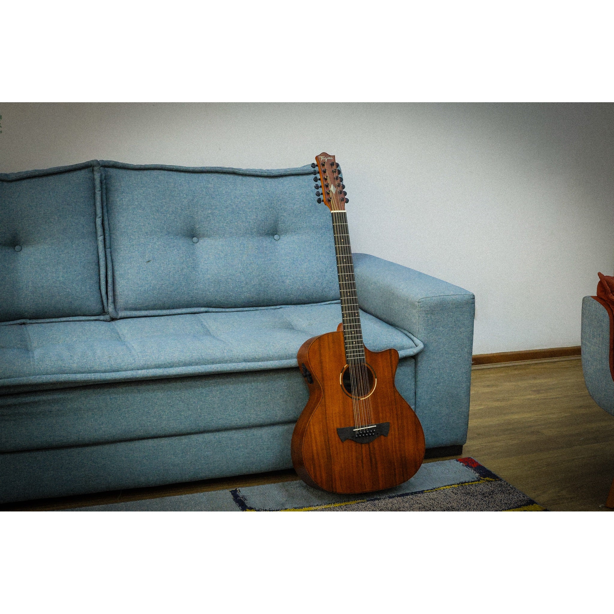 Tagima Solaris XII 12-string acoustic-electric guitar in Natural Open Pore - image 6