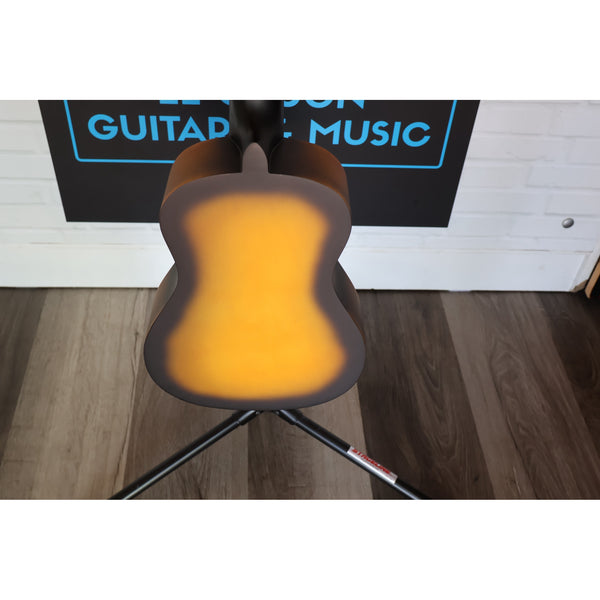 Eddy Finn Yellow Burst Concert Ukulele