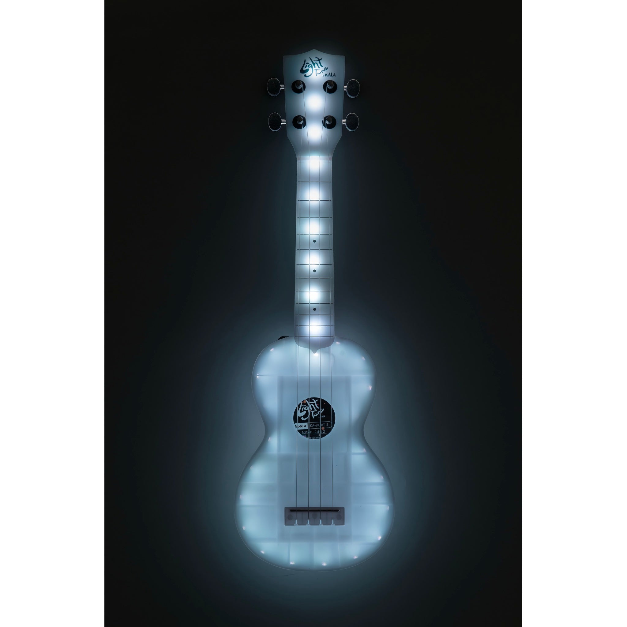 Kala Light Tone Color-Changing Light-Up Soprano Ukulele w/ Tote Bag – KA-LIGHT-S