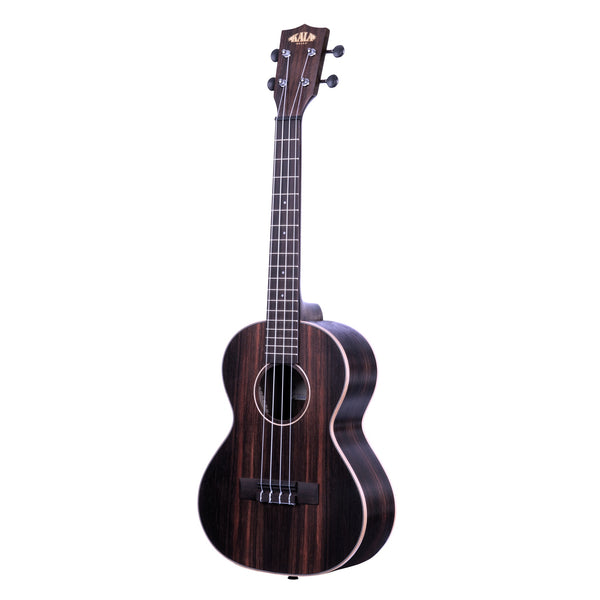 Kala Striped Ebony Tenor Ukulele with EQ – KA-EBY-TE