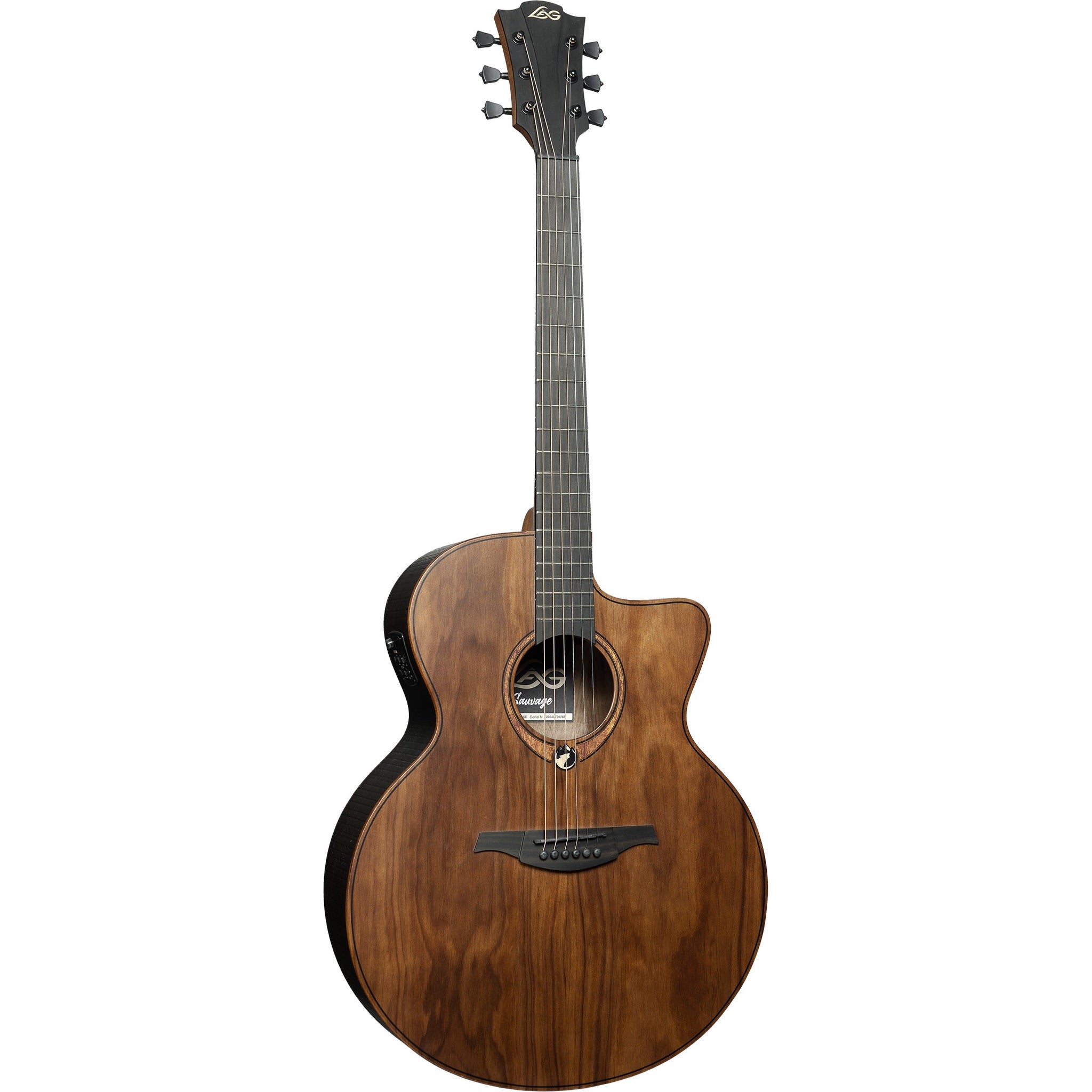 LAG Sauvage JCE Jumbo Cutaway Acoustic-Electric Guitar